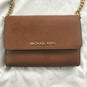 MK brown cross body 🌟 excellent condition!